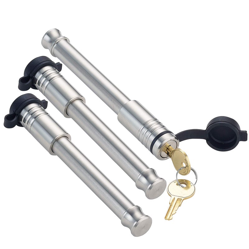 InfiniteRule Security 61673 | 3 Pack, Keyed Alike, Receiver Locks for 3" Receiver - Image 1